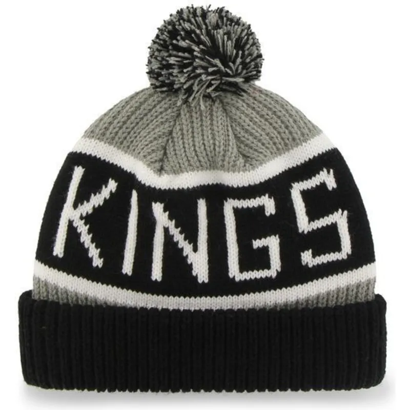 cappelli-pompon-grigio-dei-los-angeles-kings-nhl-di-47-brand