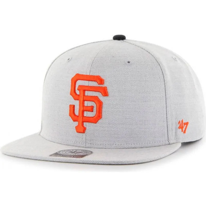 cappelli-piatta-grigio-snapback-dei-san-francisco-giants-mlb-di-47-brand cappelli-piatta-grigio-snapback-dei-san-francisco-giants-mlb-di-47-brand