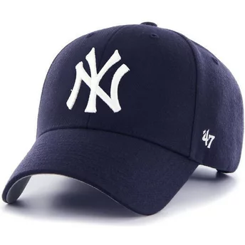 Cappellino visiera curva blu marino chiaro di New York Yankees MLB MVP di 47 Brand