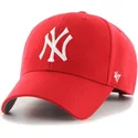 cappellino-curvo-rosso-dei-new-york-yankees-mlb-mvp-di-47-brand