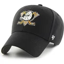 cappelli-curva-nero-cinghia-regolabile-dei-anaheim-ducks-nhl-di-47-brand