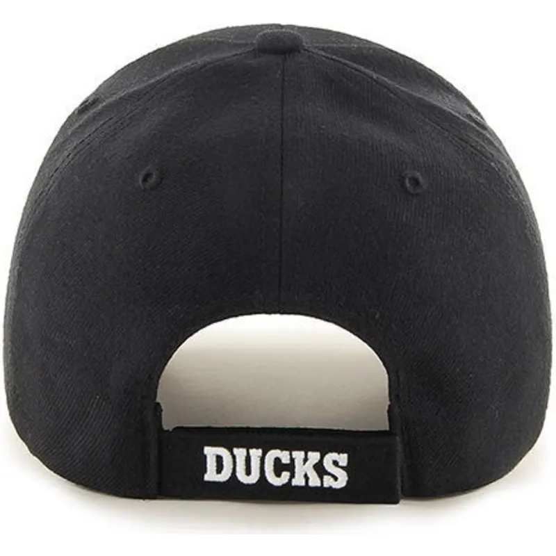 cappelli-curva-nero-cinghia-regolabile-dei-anaheim-ducks-nhl-di-47-brand
