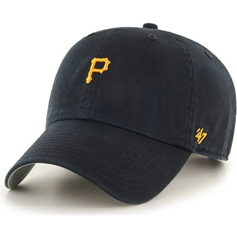 cappelli-curva-nero-cinghia-regolabile-mini-dei-pittsburgh-pirates-mlb-di-47-brand cappelli-curva-nero-cinghia-regolabile-mini-dei-pittsburgh-pirates-mlb-di-47-brand