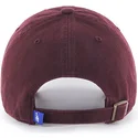cappelli-curva-rosso-cinghia-regolabile-granate-negro-dei-los-angeles-dodgers-mlb-di-47-brand