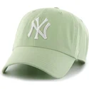 cappelli-curva-verde-cinghia-regolabile-claro-dei-new-york-yankees-mlb-di-47-brand
