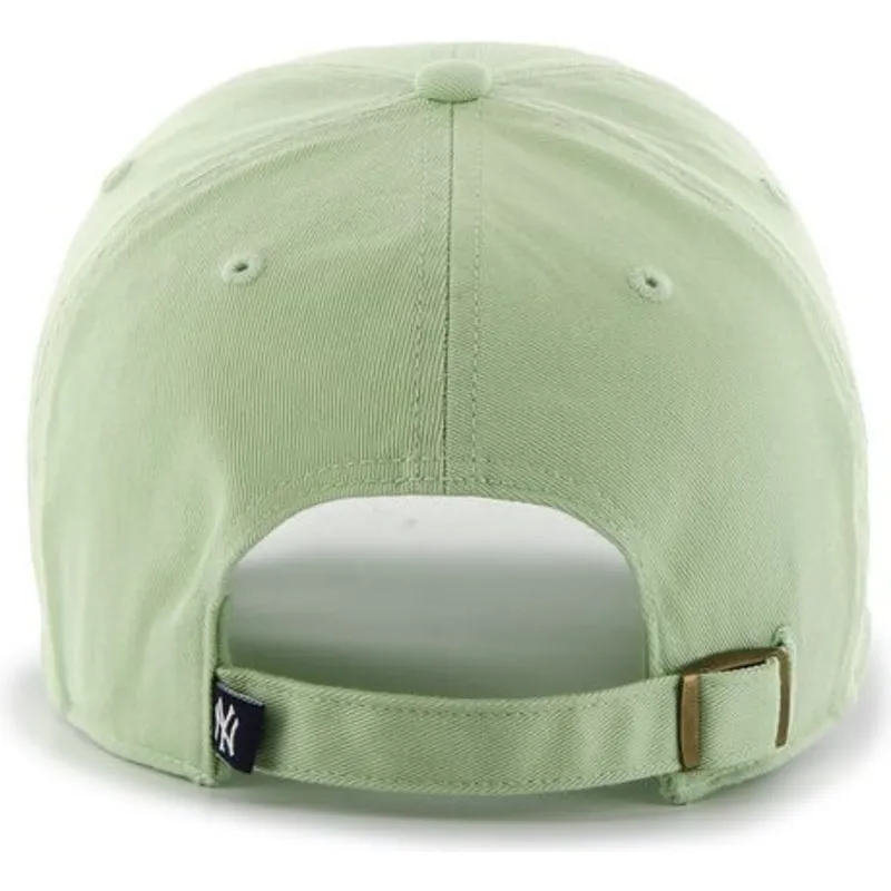 cappelli-curva-verde-cinghia-regolabile-claro-dei-new-york-yankees-mlb-di-47-brand cappelli-curva-verde-cinghia-regolabile-claro-dei-new-york-yankees-mlb-di-47-brand