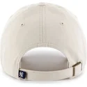 cappellino-curva-crema-di-new-york-yankees-mlb-clean-up-di-47-brand