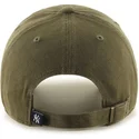 cappelli-curva-marrone-cinghia-regolabile-dei-new-york-yankees-mlb-di-47-brand