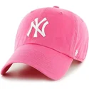 cappelli-curva-rosa-cinghia-regolabile-dei-new-york-yankees-mlb-di-47-brand