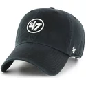 cappellino-visiera-curva-nero-con-logo-47-clean-up-di-47-brand