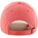 cappellino-rosso-con-visiera-curva-e-logo-47-clean-up-di-47-brand