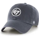 cappelli-curva-blu-marino-cinghia-regolabile-di-47-brand