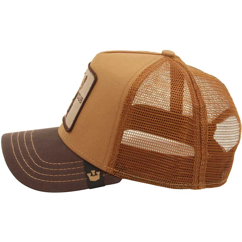 cappelli-curva-marrone-snapback-the-farm-di-goorin-bros
