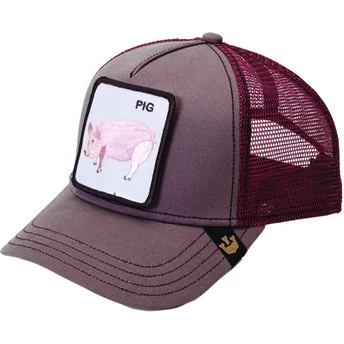 cappelli-curva-rosso-snapback-the-farm-di-goorin-bros