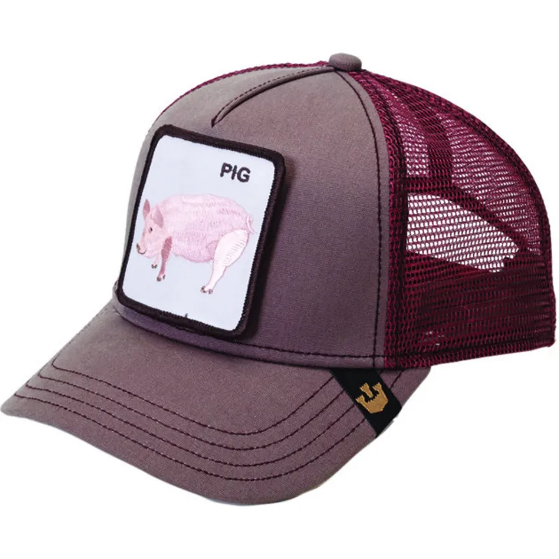 cappelli-curva-rosso-snapback-the-farm-di-goorin-bros