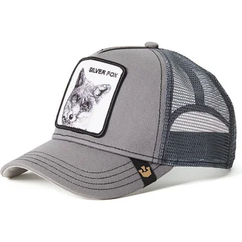 gorra-trucker-grigia-silver-fox-di-goorin-bros