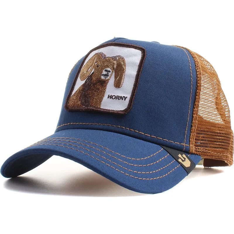cappelli-curva-blu-marino-snapback-the-farm-di-goorin-bros cappelli-curva-blu-marino-snapback-the-farm-di-goorin-bros