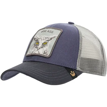 cappello-trucker-blu-navy-owl-x-the-owl-di-goorin-bros