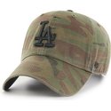 cappellino-visiera-curva-mimetico-con-logo-nero-di-los-angeles-dodgers-mlb-regiment-clean-up-di-47-brand