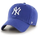 cappelli-curva-blu-cinghia-regolabile-per-bambino-dei-new-york-yankees-mlb-di-47-brand
