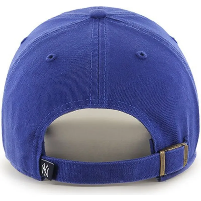 cappelli-curva-blu-cinghia-regolabile-per-bambino-dei-new-york-yankees-mlb-di-47-brand