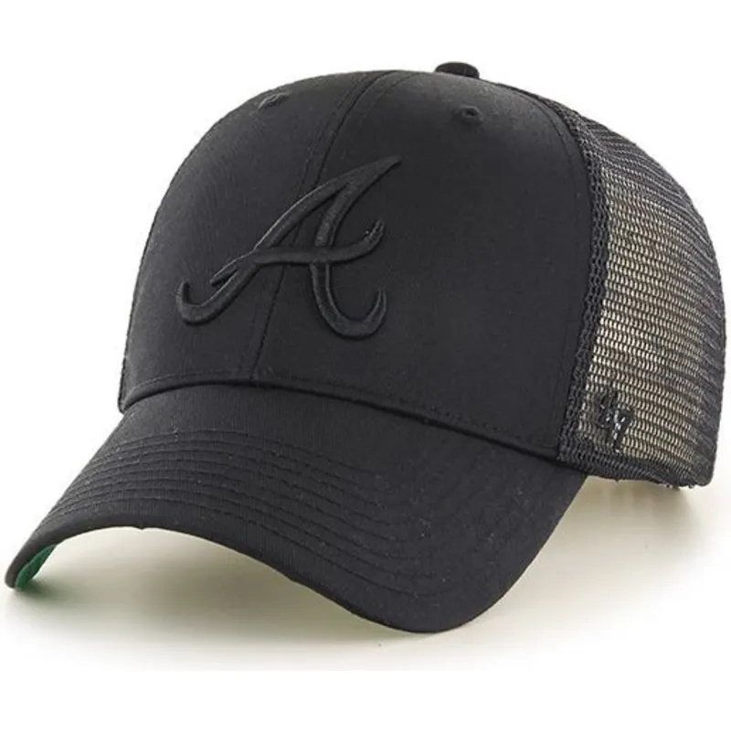 cappelli-curva-nero-snapback-dei-atlanta-braves-mlb-di-47-brand cappelli-curva-nero-snapback-dei-atlanta-braves-mlb-di-47-brand