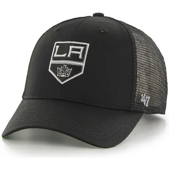 cappellino-trucker-nero-dei-los-angeles-kings-nhl-mvp-branson-di-47-brand