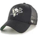 cappelli-curva-nero-snapback-dei-pittsburgh-penguins-nhl-di-47-brand