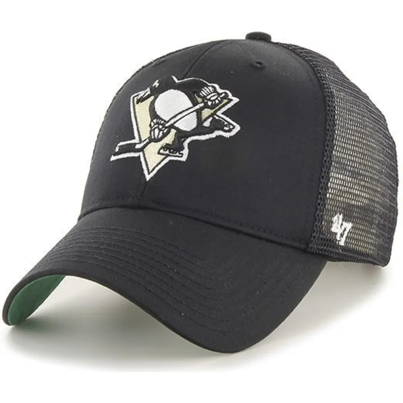 cappelli-curva-nero-snapback-dei-pittsburgh-penguins-nhl-di-47-brand