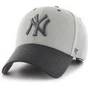 cappelli-curva-grigio-cinghia-regolabile-dei-new-york-yankees-mlb-di-47-brand