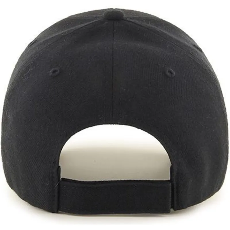 cappelli-curva-nero-cinghia-regolabile-plata-dei-new-york-yankees-mlb-di-47-brand