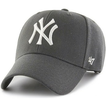 Cappellino visiera curva grigio scurosnapback di New York Yankees MLB MVP di 47 Brand