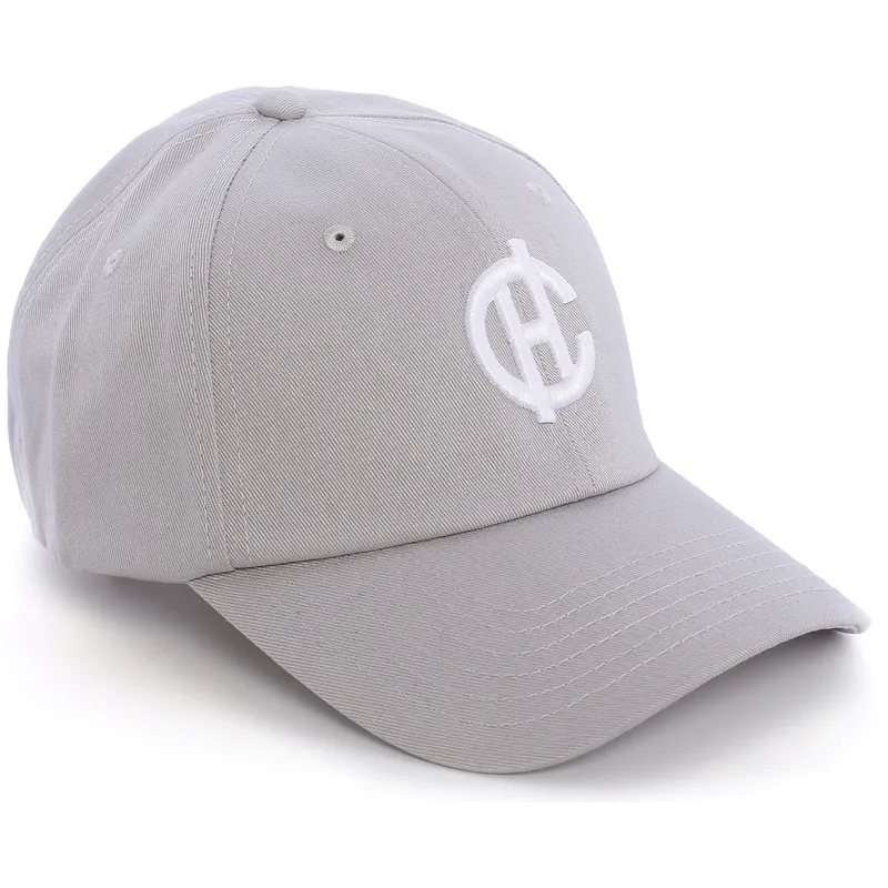 cappelli-curva-grigio-cinghia-regolabile-di-caphunters