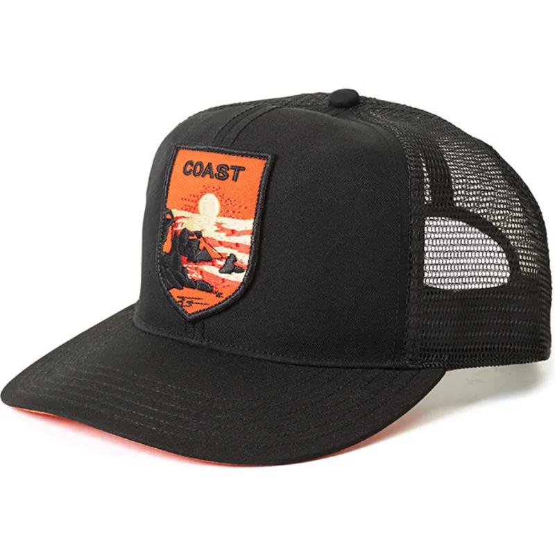 cappelli-curva-nero-snapback-the-farm-di-goorin-bros