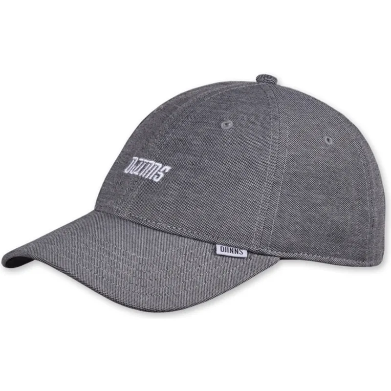 cappelli-curva-nero-cinghia-regolabile-di-djinns
