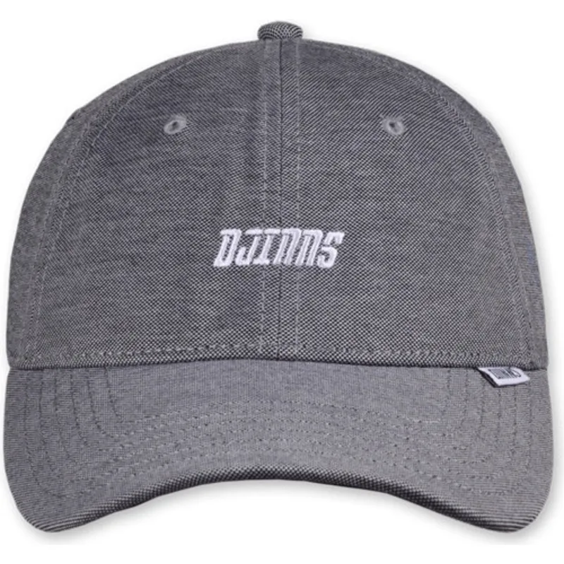 cappelli-curva-nero-cinghia-regolabile-di-djinns