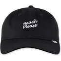 cappelli-curva-nero-cinghia-regolabile-di-djinns
