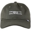 cappello-curvo-verde-regolabile-texting-500-million-dollars-di-djinns