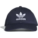 cappellino-visiera-curva-blu-marino-regolabile-trefoil-classic-di-adidas