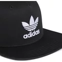 cappellino-visiera-piatta-nero-snapback-trefoil-di-adidas
