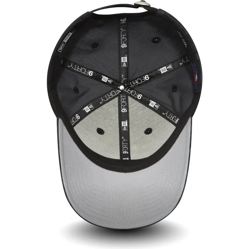 cappelli-curva-mimetizzazione-cinghia-regolabile-negro-team-9forty-dei-los-angeles-dodgers-mlb-di-new-era