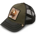 cappello-trucker-verde-castoro-wild-beaver-di-goorin-bros