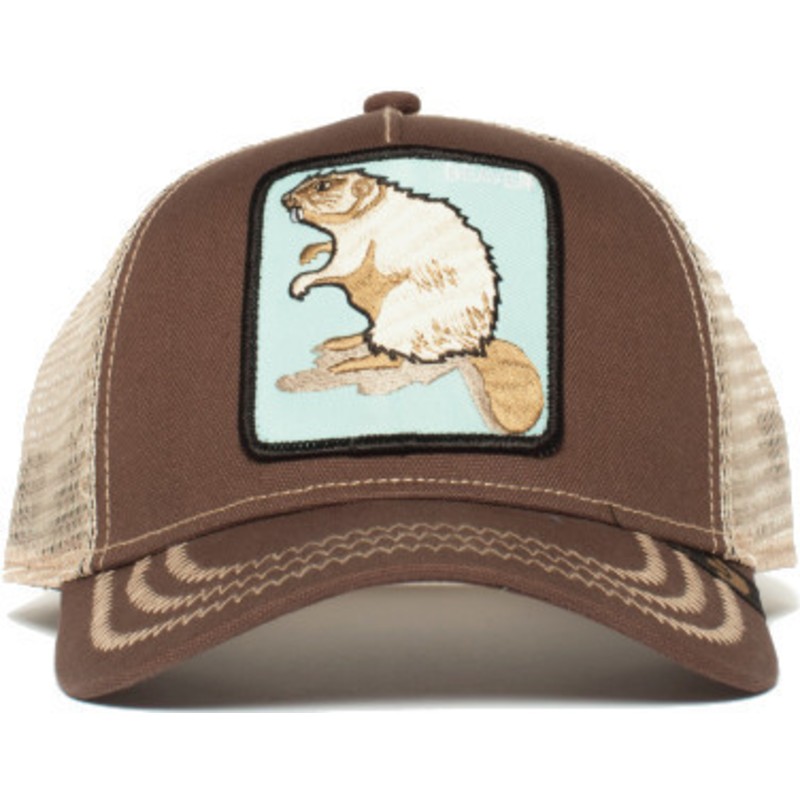 cappellino-trucker-marrone-castoro-beaver-di-goorin-bros