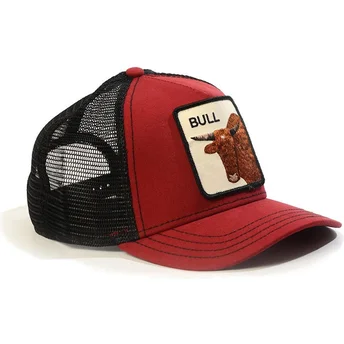 cappelli-curva-rosso-snapback-the-farm-di-goorin-bros
