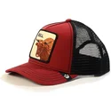cappelli-curva-rosso-snapback-the-farm-di-goorin-bros