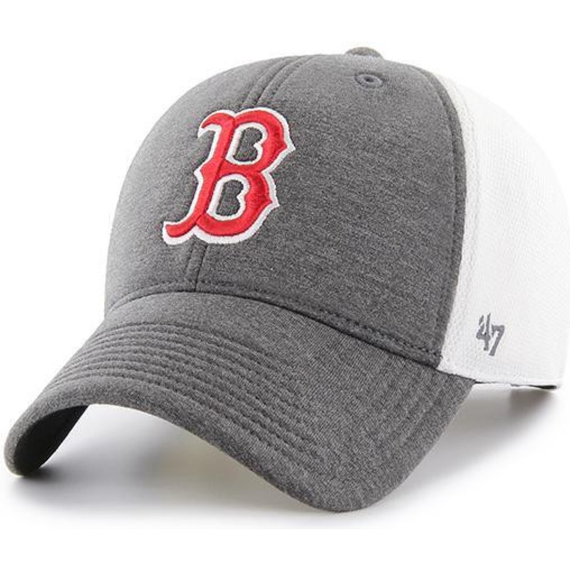 cappellino-visiera-curva-grigio-di-boston-red-sox-mlb-mvp-haskell-di-47-brand