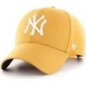 cappellino-curvo-giallo-snapback-dei-new-york-yankees-mlb-mvp-di-47-brand