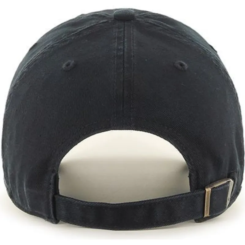cappelli-curva-nero-cinghia-regolabile-plata-dei-new-york-yankees-mlb-di-47-brand