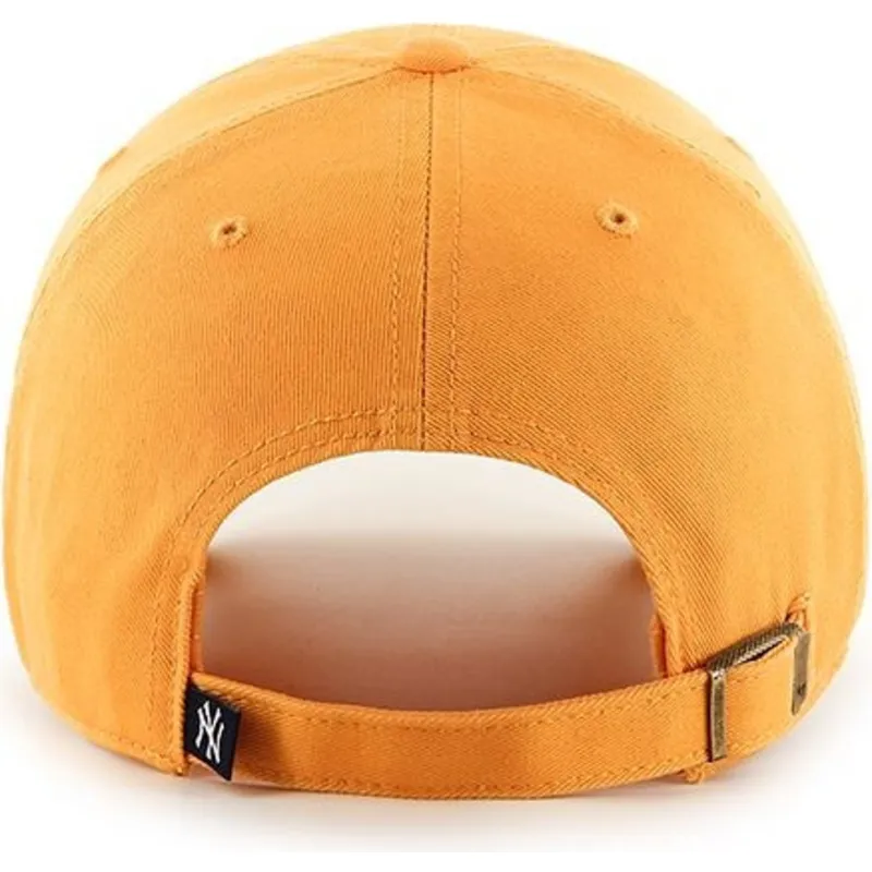 cappelli-curva-giallo-cinghia-regolabile-dei-new-york-yankees-mlb-di-47-brand cappelli-curva-giallo-cinghia-regolabile-dei-new-york-yankees-mlb-di-47-brand