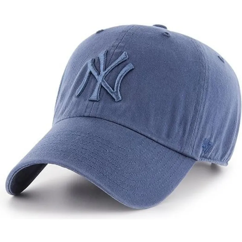 cappelli-curva-blu-cinghia-regolabile-dei-new-york-yankees-mlb-di-47-brand
